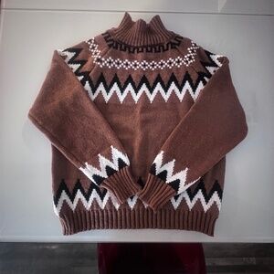Brown  pull over New never warn